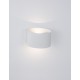 White Aluminium & Glass LED 2x5 Watt 560Lm 3000K 100-240 Volt Beam Angle 90 O IP54 Light Up & Down L: 17 H 1: 8.5 H 2: 14 cm 