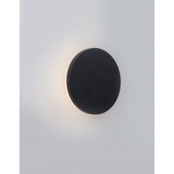 Black Aluminium & Acrylic LED 10 Watt 1215Lm 3000K 100-240 Volt 50Hz Beam 140o IP54 D: 15 W: 5 cm 