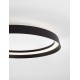Triac Dimmable Sandy Black Aluminium & Silicone LED 38 Watt 220-240Volt 2713Lm IP20 2700 + 4000K D: 43,7 H: 7 cm 