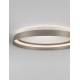 Triac Dimmable Champaign Brown Aluminium & Acrylic LED 38 Watt 220-240Volt 2713Lm IP20 2700-4000K CCT Dip Switch light up & d