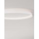Triac Dimmable Sandy White Aluminium & Acrylic LED 48 Watt 220-240Volt 3361Lm IP20 2700-4000K CCT Dip Switch light up & down 