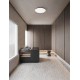 Triac Dimmable Brushed Coffee Aluminium & Silicone LED 48 Watt 220-240Volt 3361Lm IP20 2700 + 4000K D: 60 H: 7 cm 