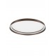 Triac Dimmable Brushed Coffee Aluminium & Silicone LED 48 Watt 220-240Volt 3361Lm IP20 2700 + 4000K D: 60 H: 7 cm 