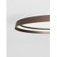Triac Dimmable Brushed Coffee Aluminium & Silicone LED 48 Watt 220-240Volt 3361Lm IP20 2700 + 4000K D: 60 H: 7 cm 