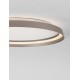 Triac Dimmable Champaign Brown Aluminium & Acrylic LED 48 Watt 220-240Volt 3361Lm IP20 2700-4000K CCT Dip Switch light up & d