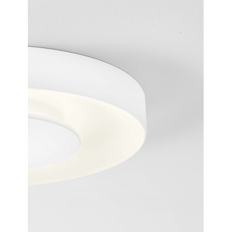 Triac Dimmable Sandy White Metal & Acrylic LED 25 Watt 220-240Volt 1592Lm IP20 2700 + 4000K D: 40 H: 5 cm 