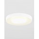Triac Dimmable Sandy White Metal & Acrylic LED 25 Watt 220-240Volt 1592Lm IP20 2700 + 4000K D: 40 H: 5 cm 
