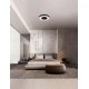 Triac Dimmable Sandy Black & White Metal & Acrylic LED 25 Watt 220-240Volt 1592Lm IP20 2700 + 4000K D: 40 H: 5 cm 
