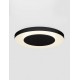 Triac Dimmable Sandy Black & White Metal & Acrylic LED 37 Watt 220-240Volt 2207Lm IP20 2700 + 4000K D: 60 H: 5 cm 