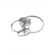 Ceiling Light Dim Chrome & Crystal 45*35*22 LED 30W 3000K 