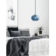 Pendant light, Light Blue colour glass, 1*E27, D:30 
