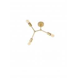 Ceiling Lamp Gold Metal 3*E27*40W D45 H45 