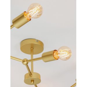 Ceiling Lamp Gold Metal 8*E27*40W 