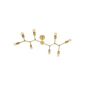 Ceiling Lamp Gold Metal 8*E27*40W 