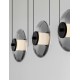 Triac Dimmable Sandy Black Metal & Smoky Gray Glass LED 24 Watt 220-240 Volt 660Lm 3000K IP20 L: 85 W: 26 H: 169 cm 