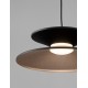 Triac Dimmable Sandy Black Metal & Gold Acrylic LED 7 Watt 220-240 Volt 414Lm 3000K IP20 D: 20 H: 190 cm 