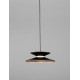 Triac Dimmable Sandy Black Metal & Gold Acrylic LED 7 Watt 220-240 Volt 414Lm 3000K IP20 D: 20 H: 190 cm 