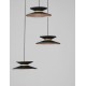 Triac Dimmable Sandy Black Metal & Gold Acrylic LED 14 Watt 220-240 Volt 280Lm 3000K IP20 D: 42 H: 161 cm 