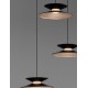 Triac Dimmable Sandy Black Metal & Gold Acrylic LED 14 Watt 220-240 Volt 280Lm 3000K IP20 D: 42 H: 161 cm 