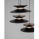 Triac Dimmable Sandy Black Metal & Gold Acrylic LED 24 Watt 220-240 Volt 771Lm 3000K IP20 D: 42 H: 161 cm 