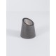 Dark Gray Sandstone Glass Diffuser LED GU10 1x7 Watt 100-240 Volt Bulb Excluded IP65 D: 14 H: 16 cm 