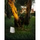 White Sandstone Glass Diffuser LED GU10 1x7 Watt 100-240 Volt Bulb Excluded IP65 D: 14 H: 16 cm 