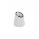 White Sandstone Glass Diffuser LED GU10 1x7 Watt 100-240 Volt Bulb Excluded IP65 D: 14 H: 16 cm 