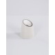 White Sandstone Glass Diffuser LED GU10 1x7 Watt 100-240 Volt Bulb Excluded IP65 D: 14 H: 16 cm 