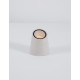 White Sandstone Glass Diffuser LED GU10 1x7 Watt 100-240 Volt Bulb Excluded IP65 D: 14 H: 16 cm 