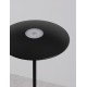 Black Die-Casting Aluminium & Frost Acrylic LED 2 Watt 280Lm 3000K DC 5 Volt Beam Angle 83º IP54 Switch On/Off / USB Wire D: 19 