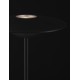 Black Die-Casting Aluminium & Frost Acrylic LED 2 Watt 280Lm 3000K DC 5 Volt Beam Angle 83º IP54 Switch On/Off / USB Wire D: 19 