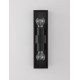 Anthracite Die-Casting Aluminium & Clear Glass LED E27 2x12 Watt 220-240 Volt Bulb Excluded IP65 L: 8.6 W: 9 H: 34.8 cm 