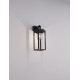 Anthracite Die-Casting Aluminium & Clear Acrylic LED E27 1x12 Watt 220-240 Volt Bulb Excluded IP65 L: 14.5 W: 20.5 H: 43 cm 