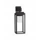 Anthracite Die-Casting Aluminium & Clear Acrylic LED E27 1x12 Watt 220-240 Volt Bulb Excluded IP65 L: 14.5 W: 20.5 H: 43 cm 