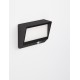 Anthracite Die-Casting Aluminium & Frost Acrylic LED 2 Watt 104Lm 3000K 3.7 Volt Beam Angle 86º IP65 Switch On/Off L: 18.6 W: 7.