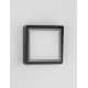 Anthracite die-Casting Aluminium Frost Acrylic & Clear Glass LED 10 Watt 763Lm 3000K 220-240V Beam Angle 112º IP65 L: 20 W: 7.4 