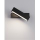 Anthracite Die-Casting Aluminium & Clear Glass LED 10 Watt 284Lm 3000K 220-240V Beam Angle 96º IP65 D: 18 W: 11.6 H: 4 cm 