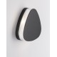 Anthracite Die-Casting Aluminium & Clear Acrylic LED 7.5 Watt 265Lm 3000K 220-240V Beam Angle 170º IP65 D: 16 W: 4.6 H: 15.5 cm 