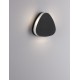 Anthracite Die-Casting Aluminium & Clear Acrylic LED 7.5 Watt 265Lm 3000K 220-240V Beam Angle 170º IP65 D: 16 W: 4.6 H: 15.5 cm 