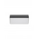 Anthracite die-Casting Aluminium & Frost Acrylic LED 10 Watt 558Lm 3000K 220-240V Beam Angle 114º IP65 L: 18 W: 7.5 H: 9 cm 