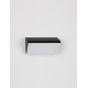 Anthracite die-Casting Aluminium & Frost Acrylic LED 10 Watt 558Lm 3000K 220-240V Beam Angle 114º IP65 L: 18 W: 7.5 H: 9 cm 