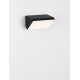 Anthracite die-Casting Aluminium & Frost Acrylic LED 10 Watt 558Lm 3000K 220-240V Beam Angle 114º IP65 L: 18 W: 7.5 H: 9 cm 