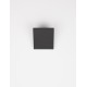 Anthracite Die-Casting Aluminium & Clear Glass LED 8.6 Watt 395Lm 3000K 220-240V Beam Angle 101º IP65 L: 12 W: 12 H: 11.5 cm 