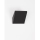 Anthracite Die-Casting Aluminium & Clear Glass LED 8.6 Watt 395Lm 3000K 220-240V Beam Angle 101º IP65 L: 12 W: 12 H: 11.5 cm 