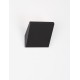 Anthracite Die-Casting Aluminium & Clear Glass LED 8.6 Watt 395Lm 3000K 220-240V Beam Angle 101º IP65 L: 12 W: 12 H: 11.5 cm 