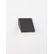 Anthracite Die-Casting Aluminium & Clear Glass LED 8.6 Watt 395Lm 3000K 220-240V Beam Angle 101º IP65 L: 12 W: 12 H: 11.5 cm 
