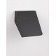 Anthracite Die-Casting Aluminium & Clear Glass LED 8.6 Watt 395Lm 3000K 220-240V Beam Angle 101º IP65 L: 12 W: 12 H: 11.5 cm 