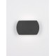 Anthracite Die-Casting Aluminium & Clear Glass LED 7.7 Watt 282Lm 3000K 220-240V Beam Angle 253º IP65 L: 15.6 W: 3.8 H: 9.7 cm 