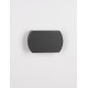 Anthracite Die-Casting Aluminium & Clear Glass LED 7.7 Watt 282Lm 3000K 220-240V Beam Angle 253º IP65 L: 15.6 W: 3.8 H: 9.7 cm 