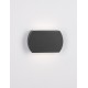 Anthracite Die-Casting Aluminium & Clear Glass LED 7.7 Watt 282Lm 3000K 220-240V Beam Angle 253º IP65 L: 15.6 W: 3.8 H: 9.7 cm 